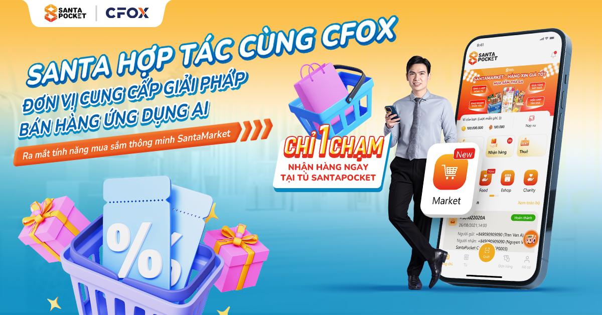 Santa Cooperates With CFOX - Perfecting SantaMarket Features: Super Convenient Online Shopping, Fast Delivery Within 4 Hours At Smart Cabinets