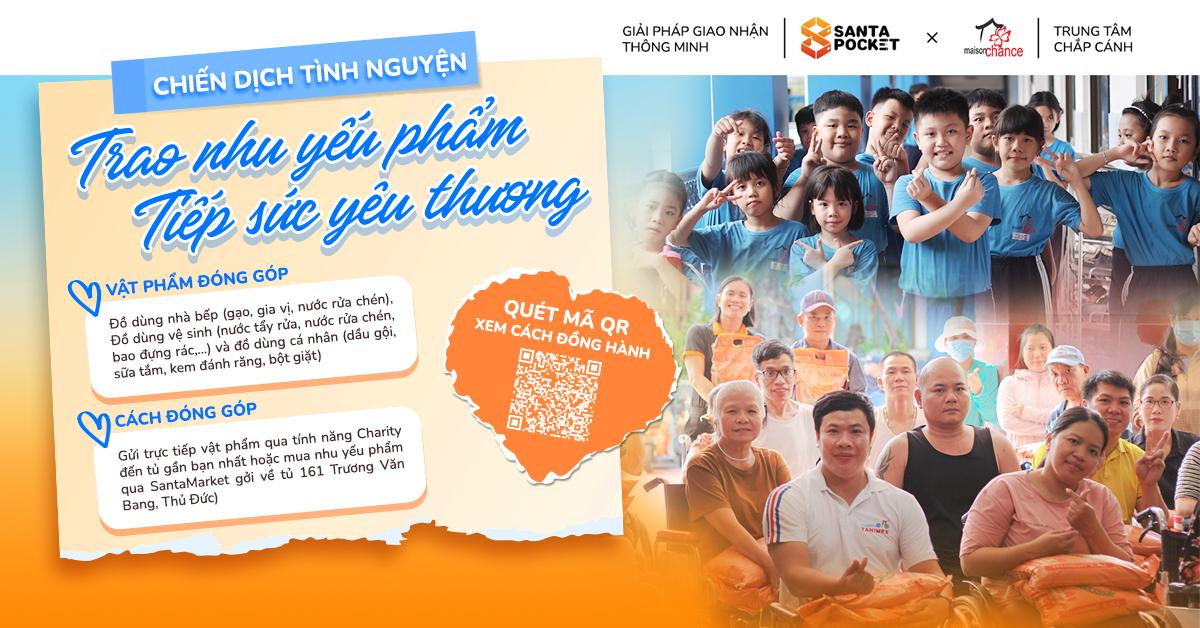 CHIẾN DỊCH TÌNH NGUYỆN ĐẾN MÁI ẤM NHÀ MAY MẮN - MAISON CHANCE – KẾT NỐI YÊU THƯƠNG QUA NỀN TẢNG SỐ