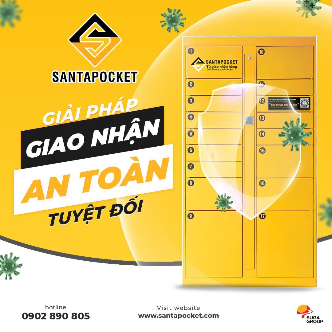 SANTAPOCKET - GIẢI PHÁP GIAO NHẬN AN TOÀN TUYỆT ĐỐI