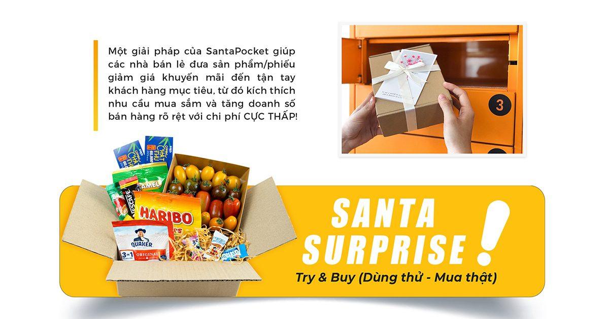 SantaSurpise -  Giải pháp tăng doanh số bán hàng tiết kiệm và hiệu quả