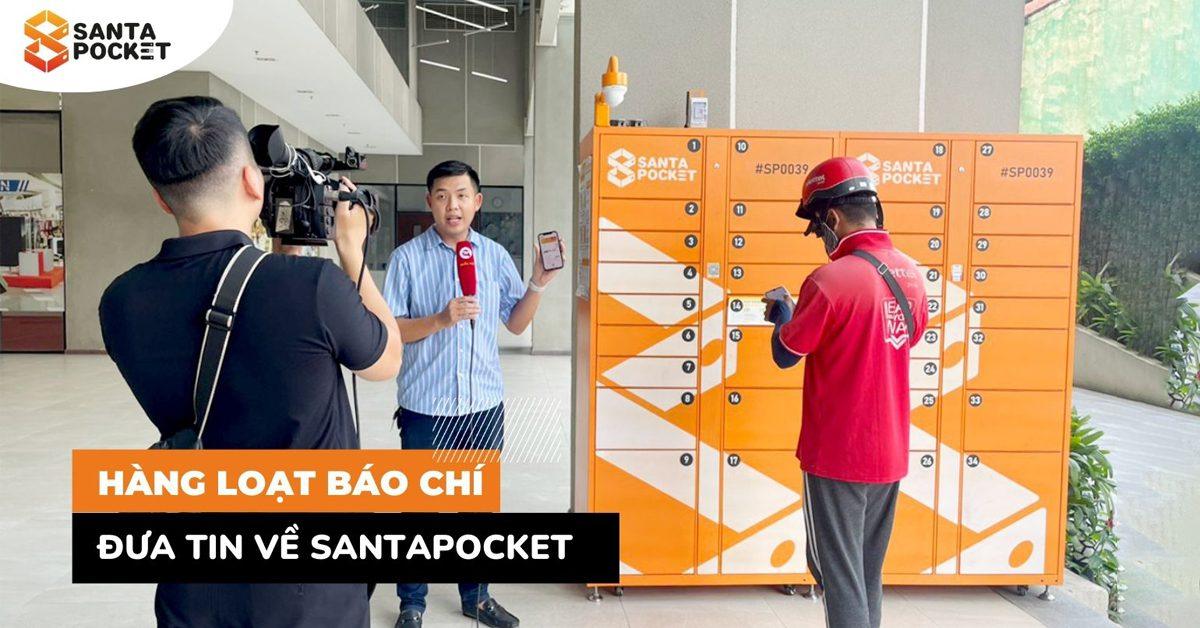 A SERIES OF NEWSPAPER REPORTS ABOUT SANTAPOCKET SMART DELIVERY SOLUTION