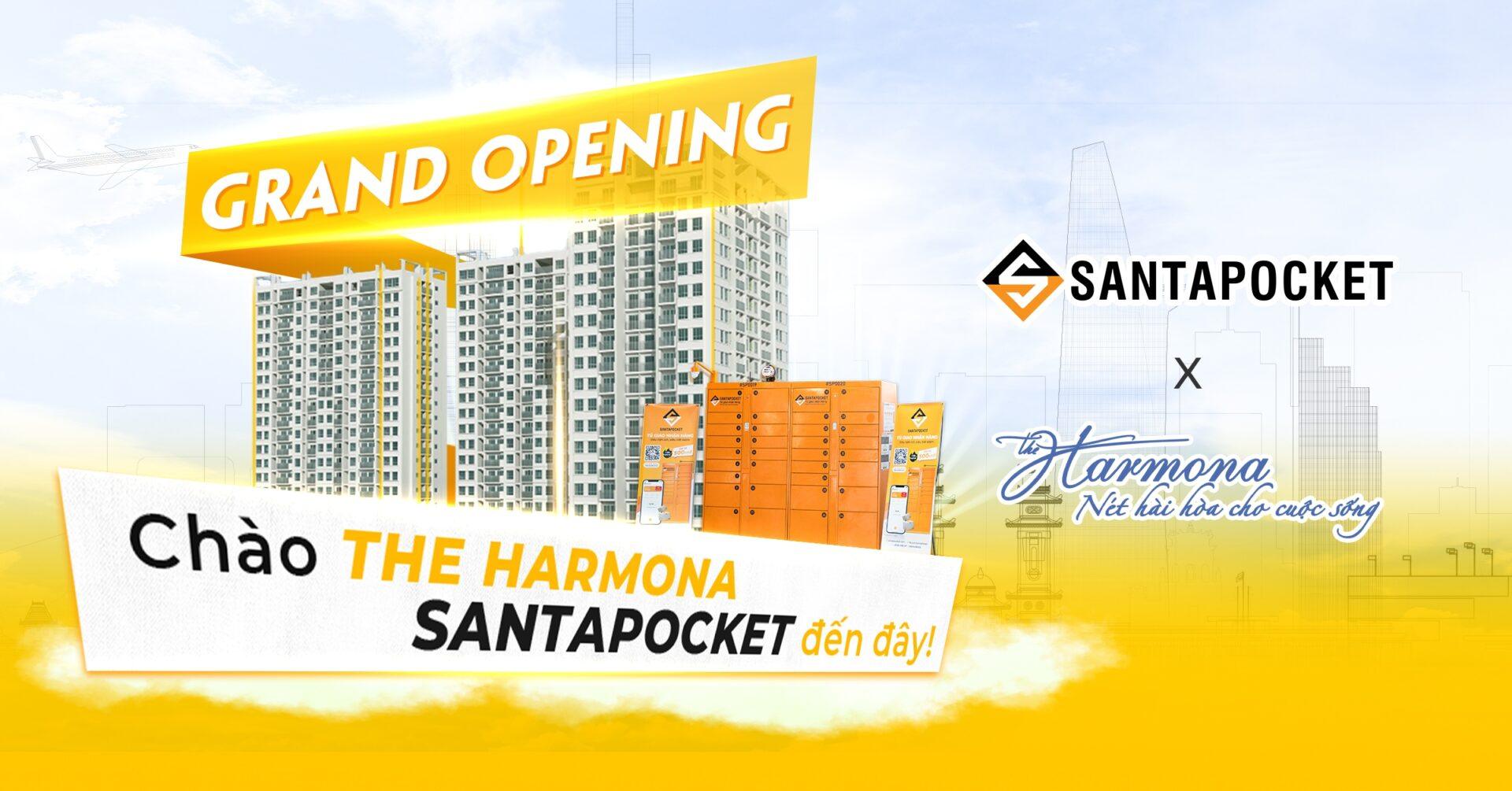 Santa Pocket đã có mặt tại The Harmona - Tân Bình