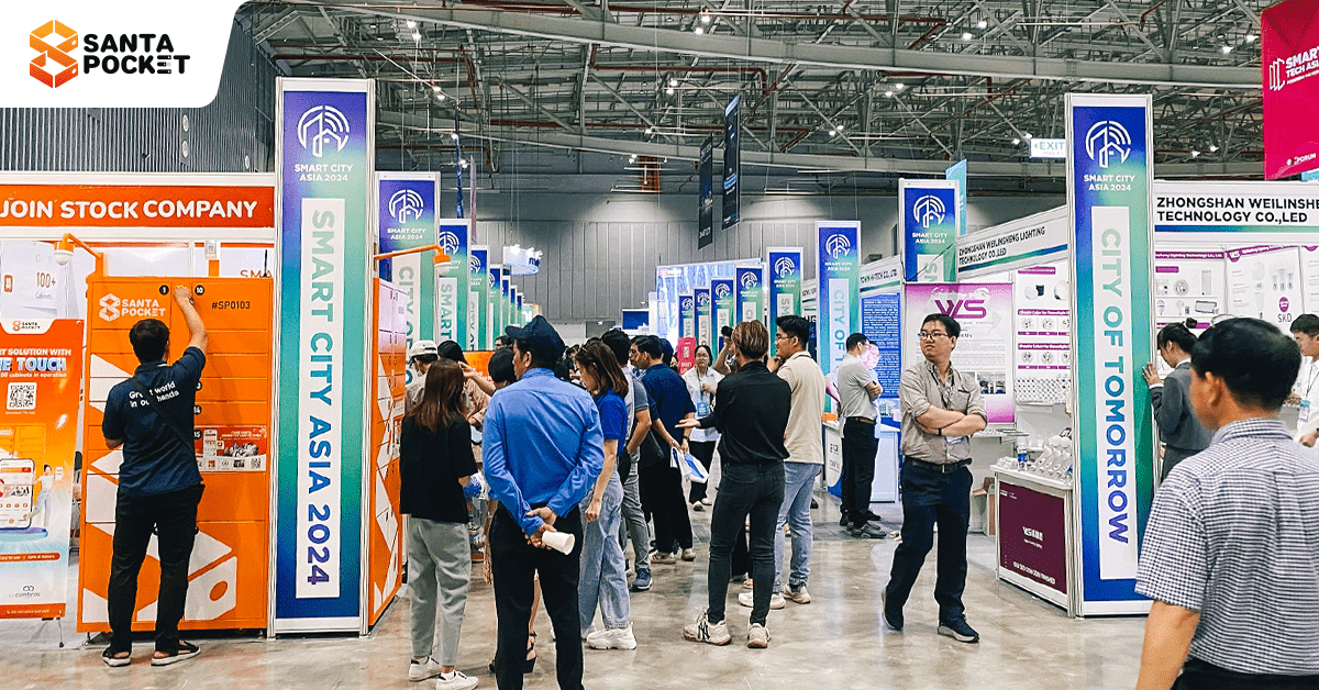 SantaPocket vinh dự xuất hiện tại Smart City Asia 2024