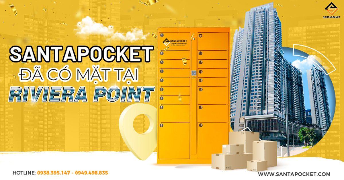 SantaPocket đã có mặt tại Riviera Point quận 7