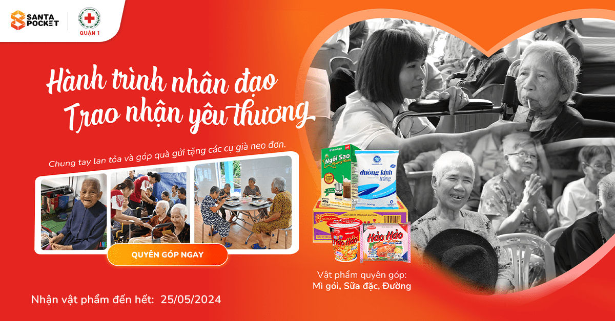 JOIN HANDS TO CONTRIBUTE GIFTS TO THE LONELY OLD PEOPLE