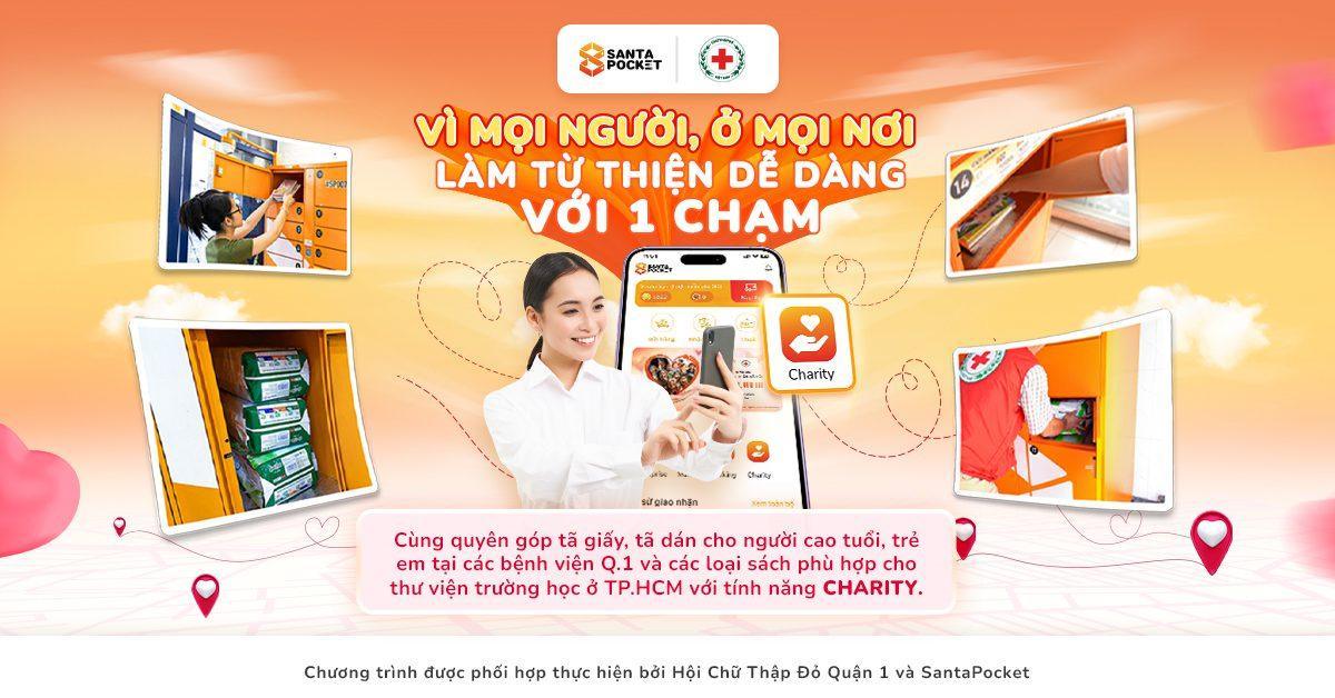 VÌ MỌI NGƯỜI, Ở MỌI NƠI CHỈ 01 CHẠM VỚI TÍNH NĂNG CHARITY