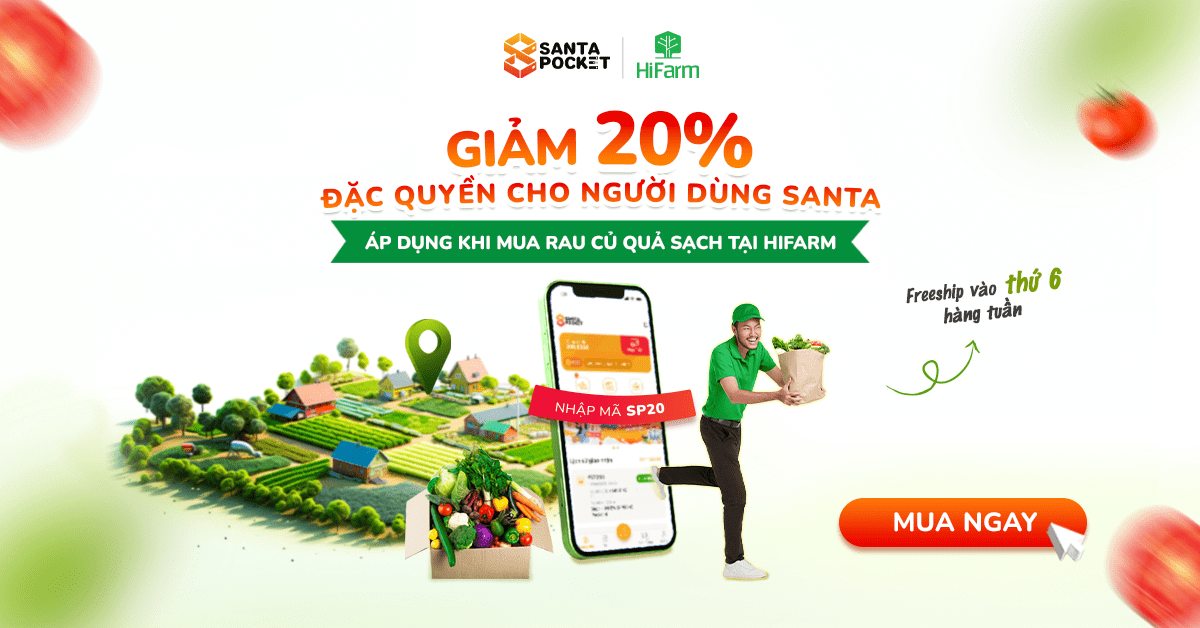 HIFARM のクリーンな果物と野菜の購入が 20% オフ