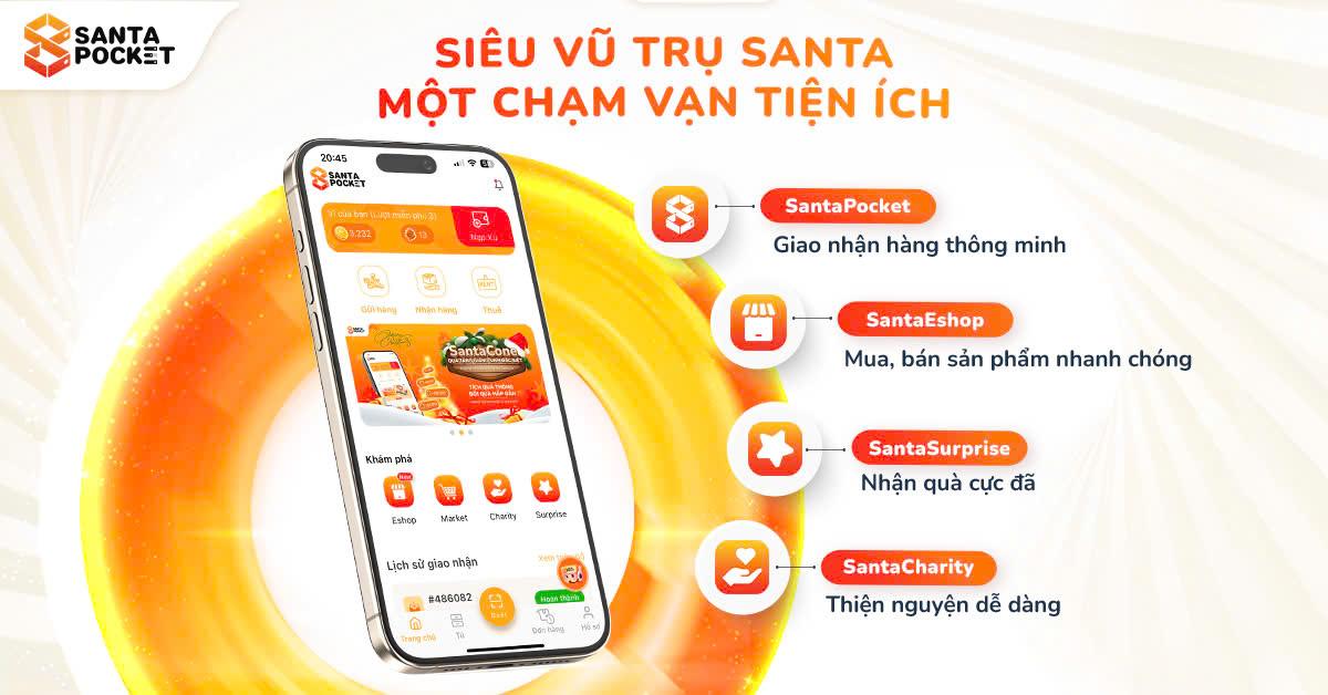 HỆ SINH THÁI SANTA - SIÊU VŨ TRỤ TIỆN ÍCH