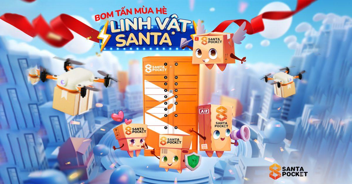 CHÍNH THỨC RA MẮT LINH VẬT SANTAPOCKET
