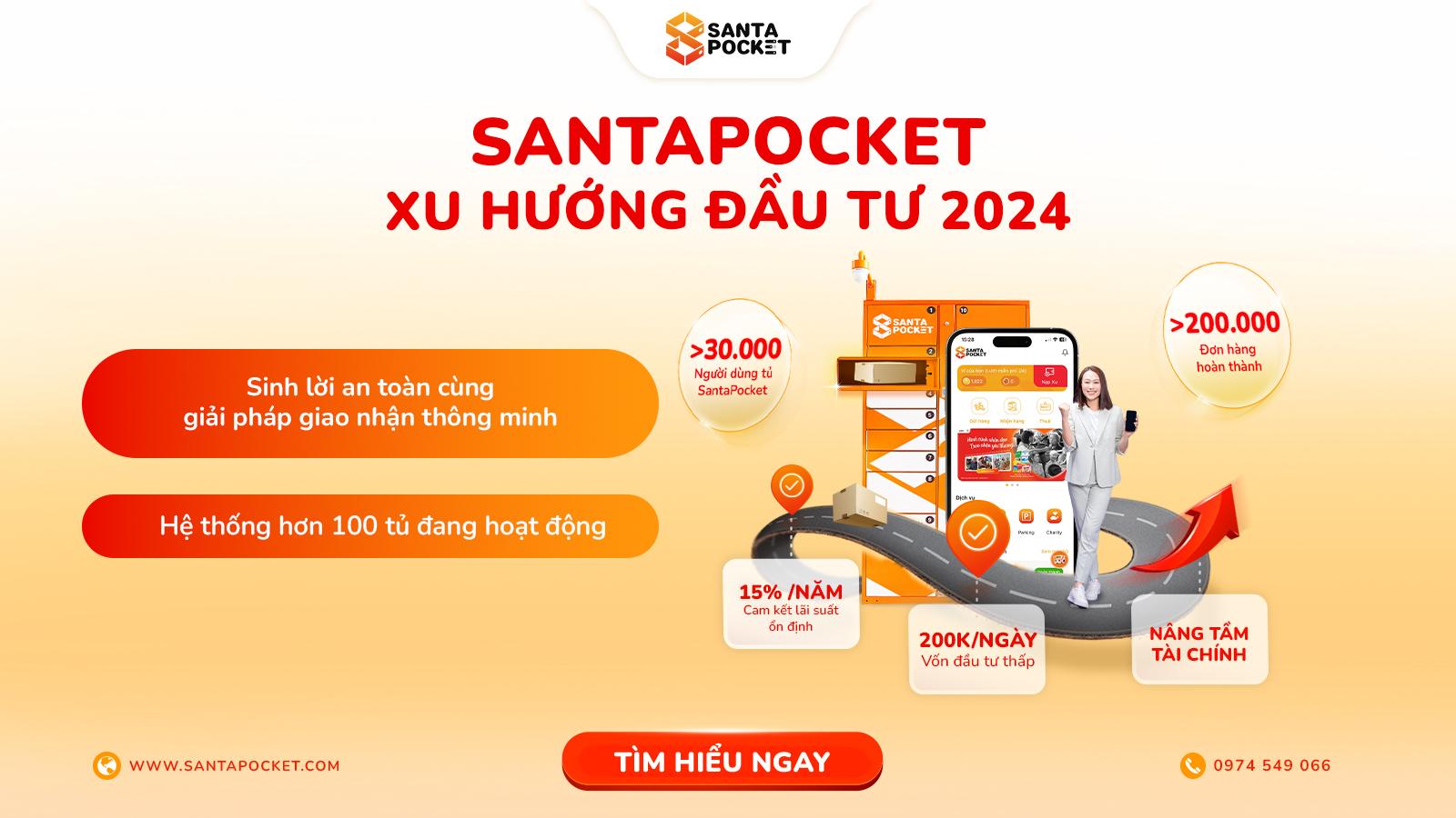 SANTAPOCKET TRIỂN KHAI HỢP TÁC KINH DOANH TỦ GIAO NHẬN THÔNG MINH