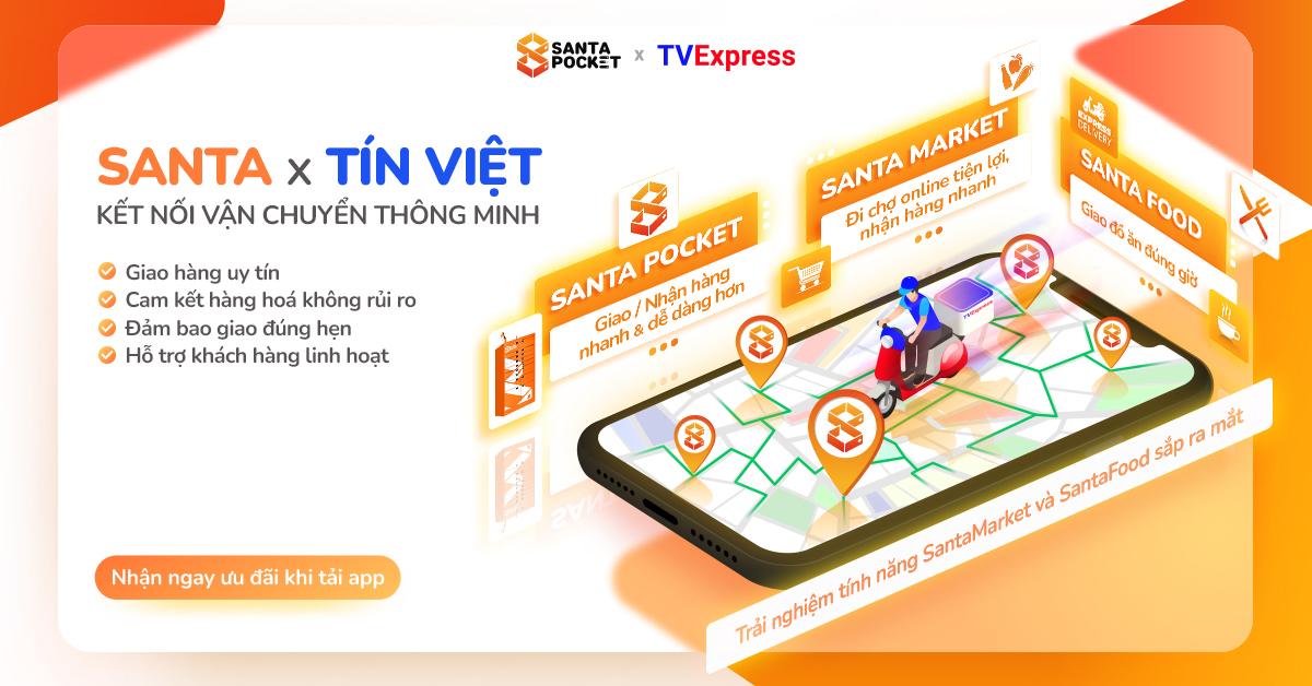 SantaPocket cooperates with Tin Viet Express: Enhancing the smart delivery and receipt experience