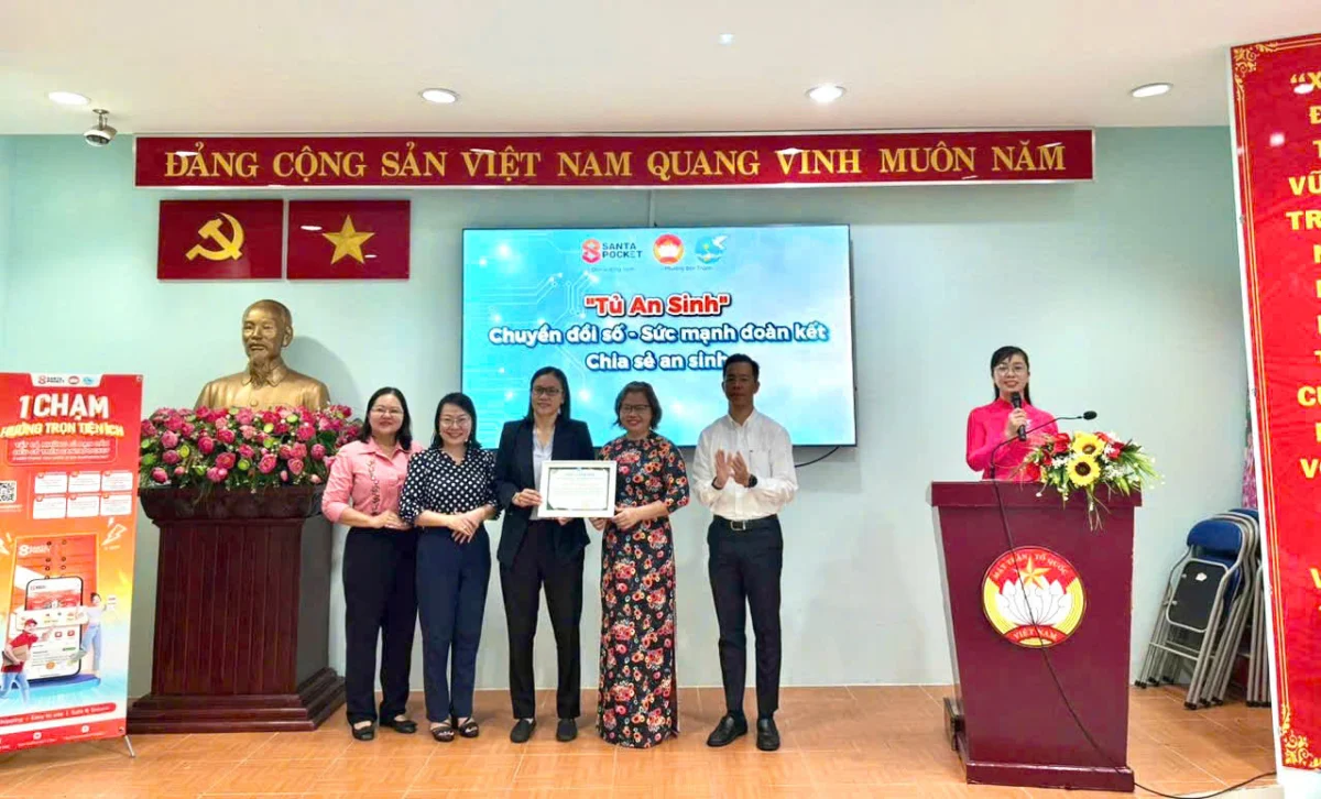 Lễ công bố ra mắt "Tủ An Sinh" lần đầu tiên có mặt tại TP.HCM